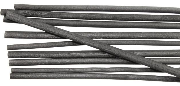11088-Zeichenkohle Natur-  Weinrebe- Schwarz – Gradation  B- HB- H –  im 10er Pack  – 1